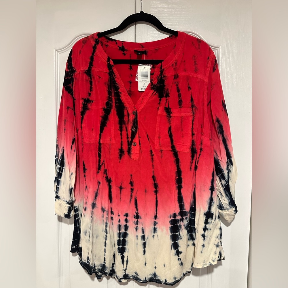 NWT Torrid Harper Blouse